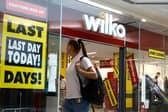 A shopper walks past a Wilko store in Putney on September 12, 2023 in London.