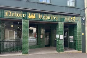 The Newry Reporter's offices on Margaret Street, Newry.