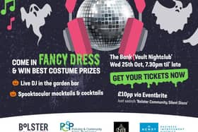 The silent disco spooktacular will take place at the Bank Bar, Newry.