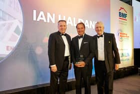 Ian Haldane, who was Group Managing Director at Haldane Group for over 25 years, was presented with the Honorary Achievement Award, celebrating his commitment to training and development, in addition to his impact to the wider sector.