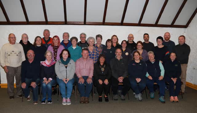 Community representatives from the Joyce Country and Western Lakes aGGP travelled to meet their counterparts in Mourne Gullion Strangford.