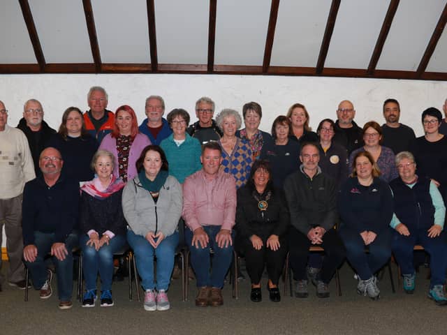 Community representatives from the Joyce Country and Western Lakes aGGP travelled to meet their counterparts in Mourne Gullion Strangford.