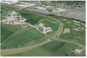 An artist's impression of the Southern Relief Road.