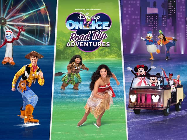 ‘Disney On Ice present Road Trip Adventures’ skates in to venues across the UK in Autumn/May 2024.