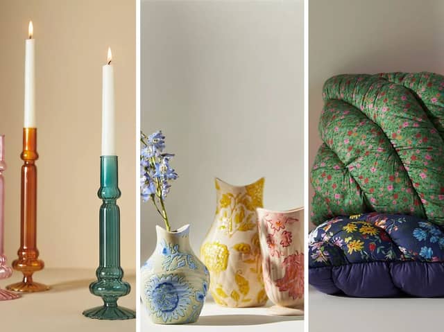 The Anthropology sale offers the opportunity to add an affordable dash of quite luxury to your home. Picture: Anthropology 