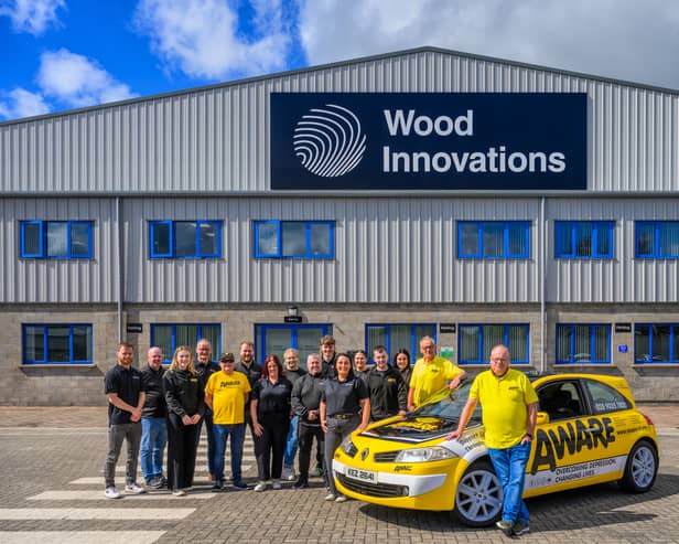 AWARE NI & Wood Innovations Teams 