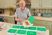 Giant pill box reminder for meals