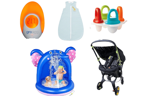Our picks of the top baby and toddler products to keep your little one cool in hot weather