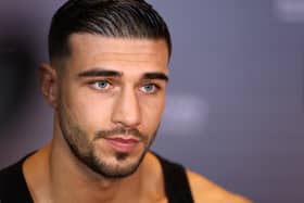 Tommy Fury has broken his silence after his shock split from fiancé Molly-Mae Hague (Photo by Getty Images)