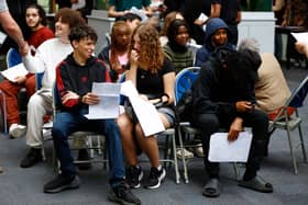 Results day can be a nerve-wracking time for GCSE candidates (Photo: Peter Nicholls/Getty Images)