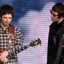 Noel and Liam Gallagher on the 'Che Tempo Che Fa' Italian TV Show in 2008 (Photo: Vittorio Zunino Celotto/Getty Images)