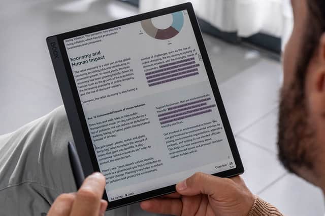 The Boox Tab Ultra C Pro 