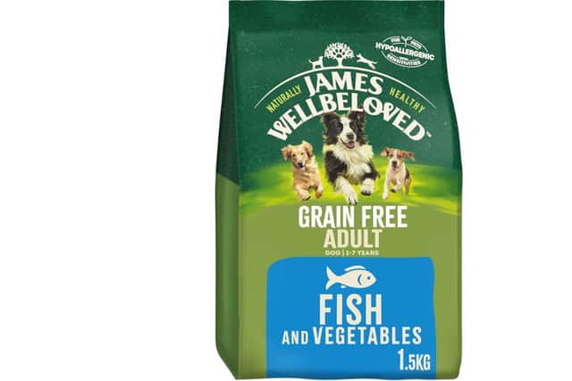 James Wellbeloved is a very popular dog food for fussy pets, or pets with allergies