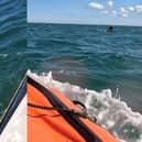Windsurfer is rescued by RNLI after boom snapped.