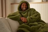 Teddy Oversized Blanket Hoodie, £16