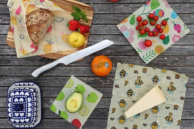 Beeswax wraps are a great alternative to cling film