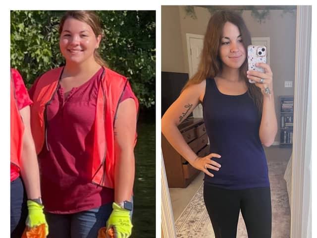 Danielle lost 42lbs in five months with the Simpler Life app, and is now 72lbs down since joining Simple