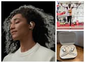 Shokz brand has marathon runner Eliud Kipchoge as an ambassador and makes OpenFit Air earbuds