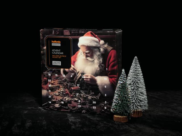 Halfords DIY advent calendar is back for 2024. Photo: Halfords
