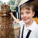 Charlie Barratt became the voice of the Blackpool Tower lift in 2022