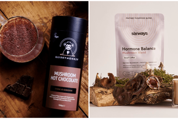 Mushroom drinks are a healthy alternative to caffeinated hot drinks