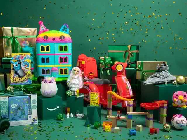 Amazon's Toy Train will be donating hundreds of toys to families in need across the UK in the lead-up to Christmas