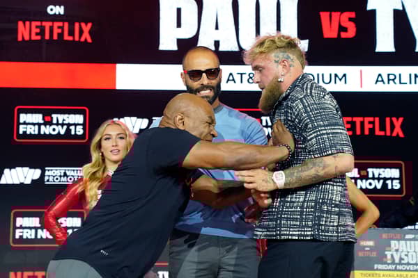 Mike Tyson (L) and Jake Paul (R) will fight in a bout live on Netflix. Photo: TIMOTHY A. CLARY/AFP via Getty Images
