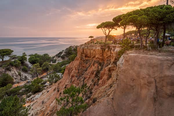 The sunsets at Pine Cliffs are unmissable and it is obvious how the resort got its name.