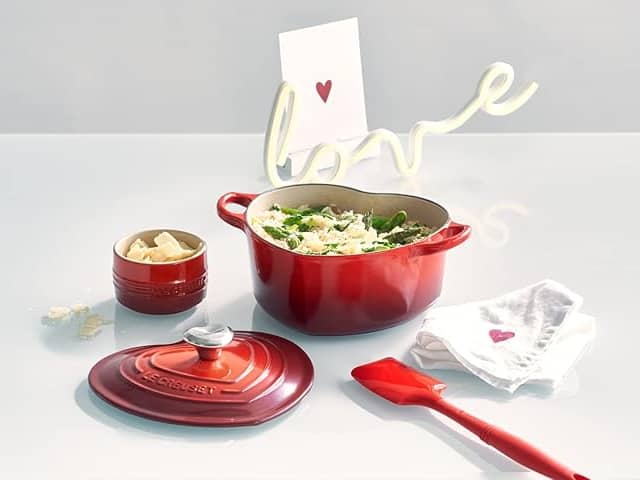 Le Creuset heart shaped casserole dish is among adorable deals for Black Friday