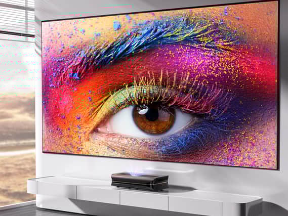 Awol's short-throw projector range works even in the daylight