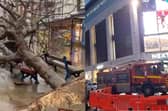 Storm Darragh causes disruption and damage across the UK.