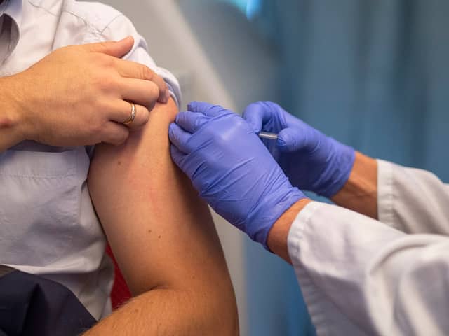 The NHS are urging those who are eligible to get the flu vaccine.