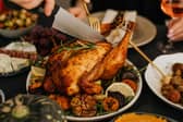 Cooked turkey can be kept safely in the fridge.