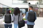 The Dell EcoLoop Premier Backpack 14-16, right, has a host of features for those who travel tech heavy.