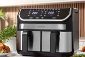 The Black & Decker 9L Dual Basket Air Fryer is on sale at just £59.99