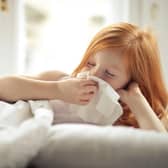 Viral infections like the flu are very common in children. 