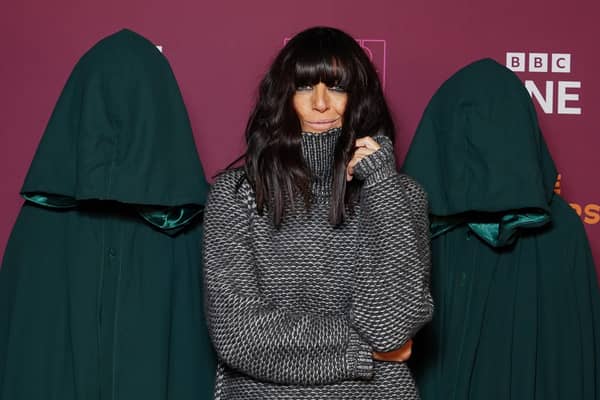 Claudia Winkleman at the launch of BBC's the Traitors, at the Electric Cinema in London