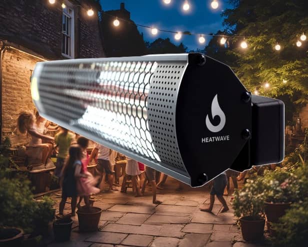 Gtech's HeatWave patio heater is on sale for an absolutely amazing price - just in time for the summer