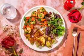 Enjoy a romantic meal for two with the HelloFresh Valentine's Day box and get 50% off your first box