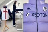 Julie Herman turns people's football shirts into puffer jackets.
