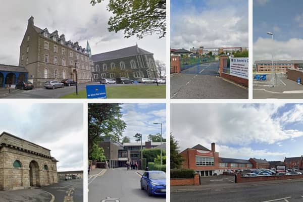 These secondary schools boasted some of Northern Ireland's highest attendance rates in the last school year