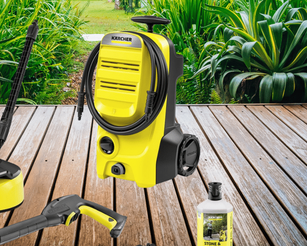 It's time to wash away the winter grime with a pressure washer