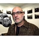 John Bolloten, documentary photographer at his Blood Brothers exhibition