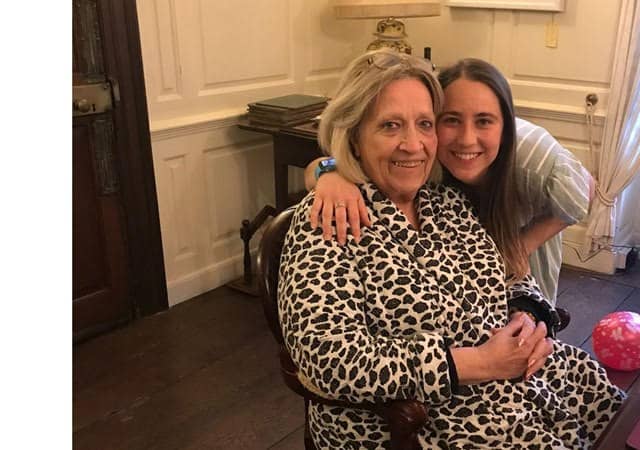Jade and her grandmother, Sheila