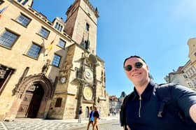 Robbie Watson, 31, flew from Luton to Prague for 15 hours after bagging £36 return flights - and says it cost the same as a theatre trip to London.