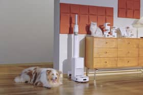 The SwitchBot K10+ Pro Combo is a robot vacuum and a handheld in one