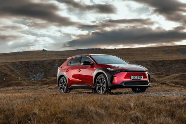 Toyota's bZ4X is certainly distinctive - at least from the outside