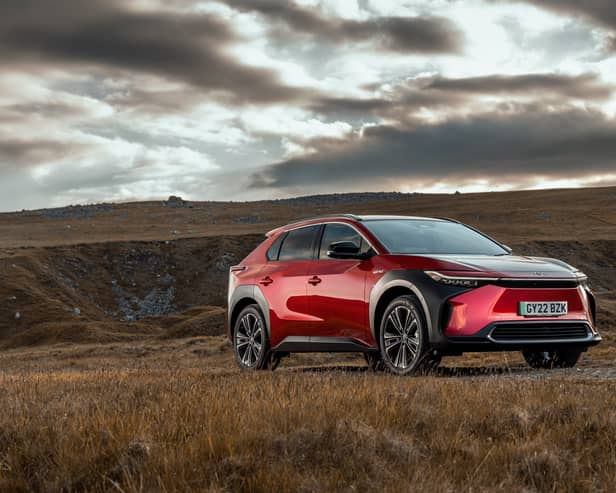 Toyota's bZ4X is certainly distinctive - at least from the outside