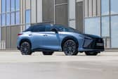 The Lexus RZ series has striking styling, and looks great from most angles