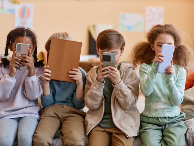 Parents worry their kids are going to spend the entire two weeks on their devices